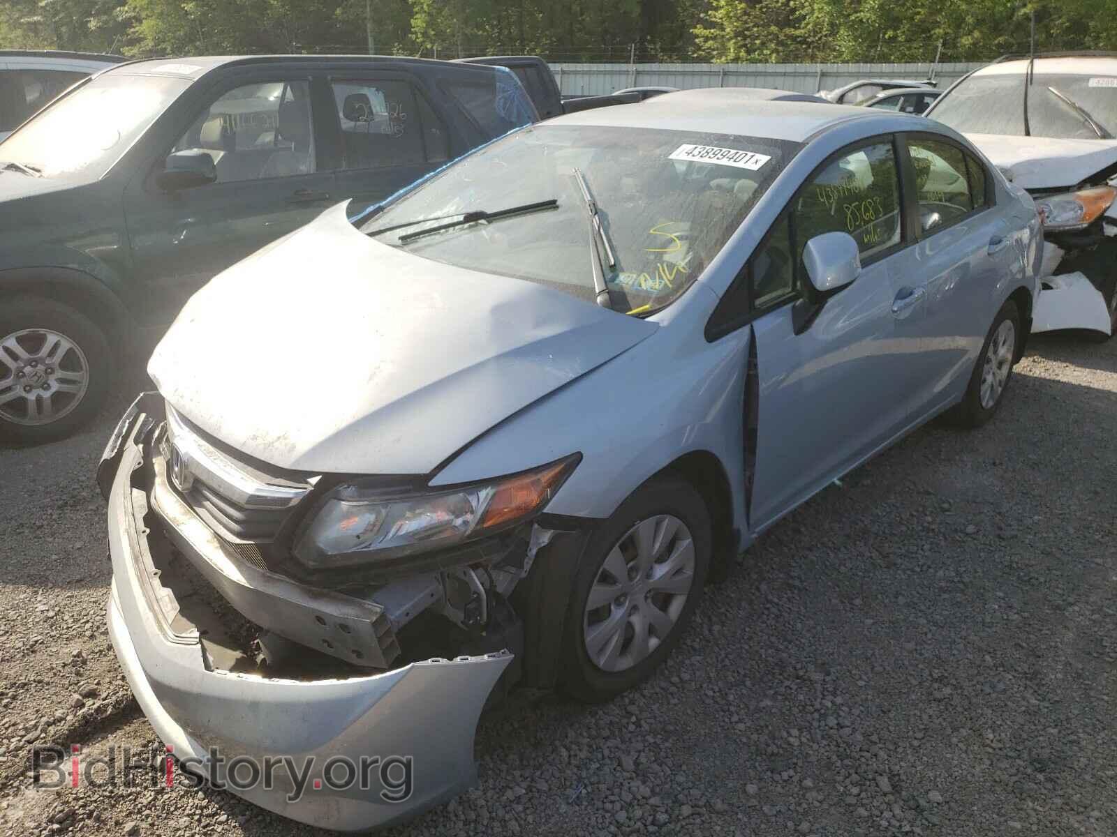 2012 HONDA CIVIC - VIN: 19XFB2F55CE380273 - Фото 2