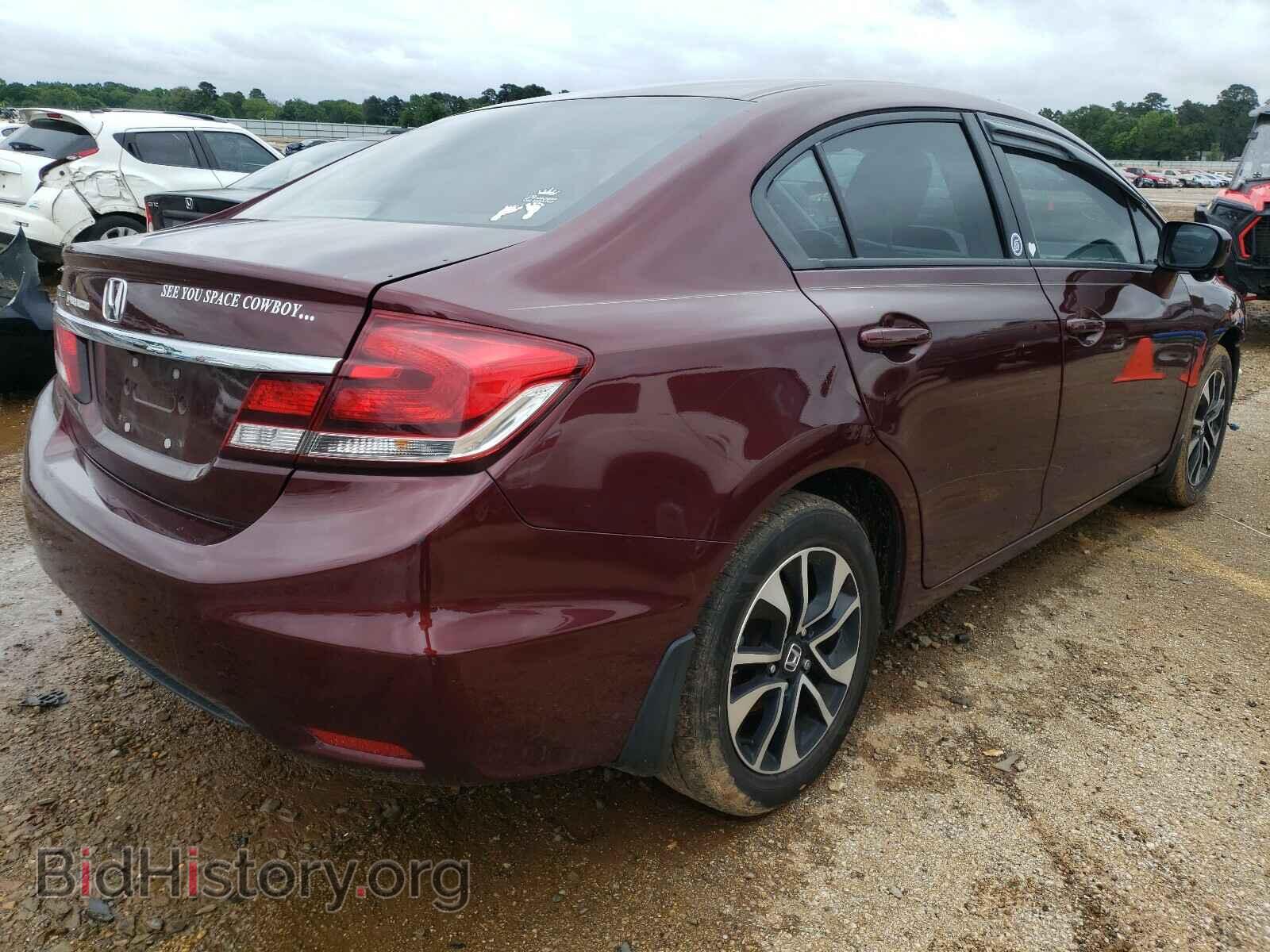 2015 HONDA CIVIC - VIN: 19XFB2F85FE054469 - Фото 4