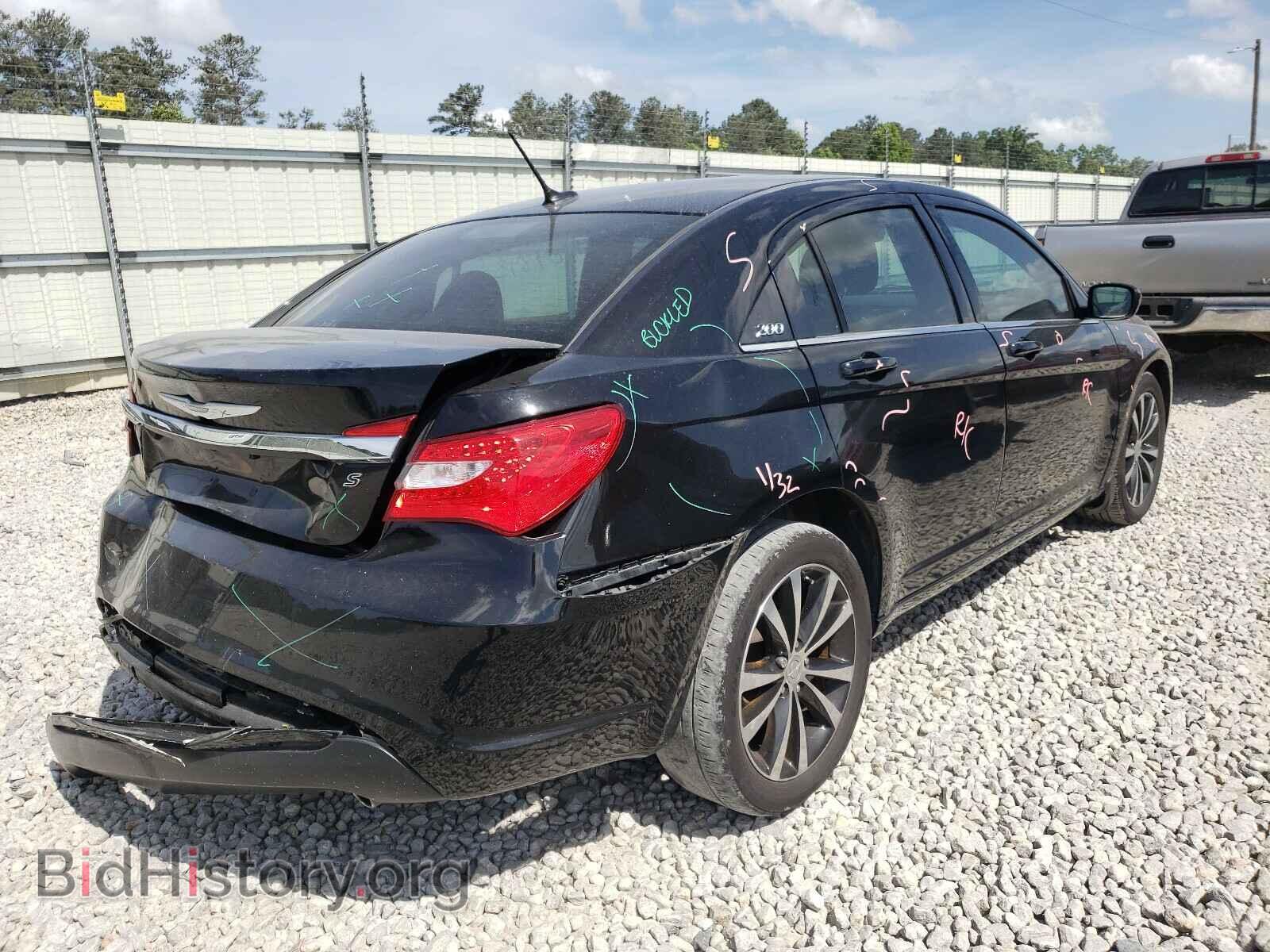 2012 CHRYSLER 200 - VIN: 1C3CCBHG6CN233832 - Фото 4