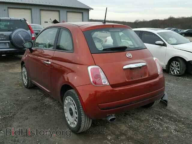 2013 FIAT 500 - VIN: 3C3CFFAR3DT664902 - Фото 3