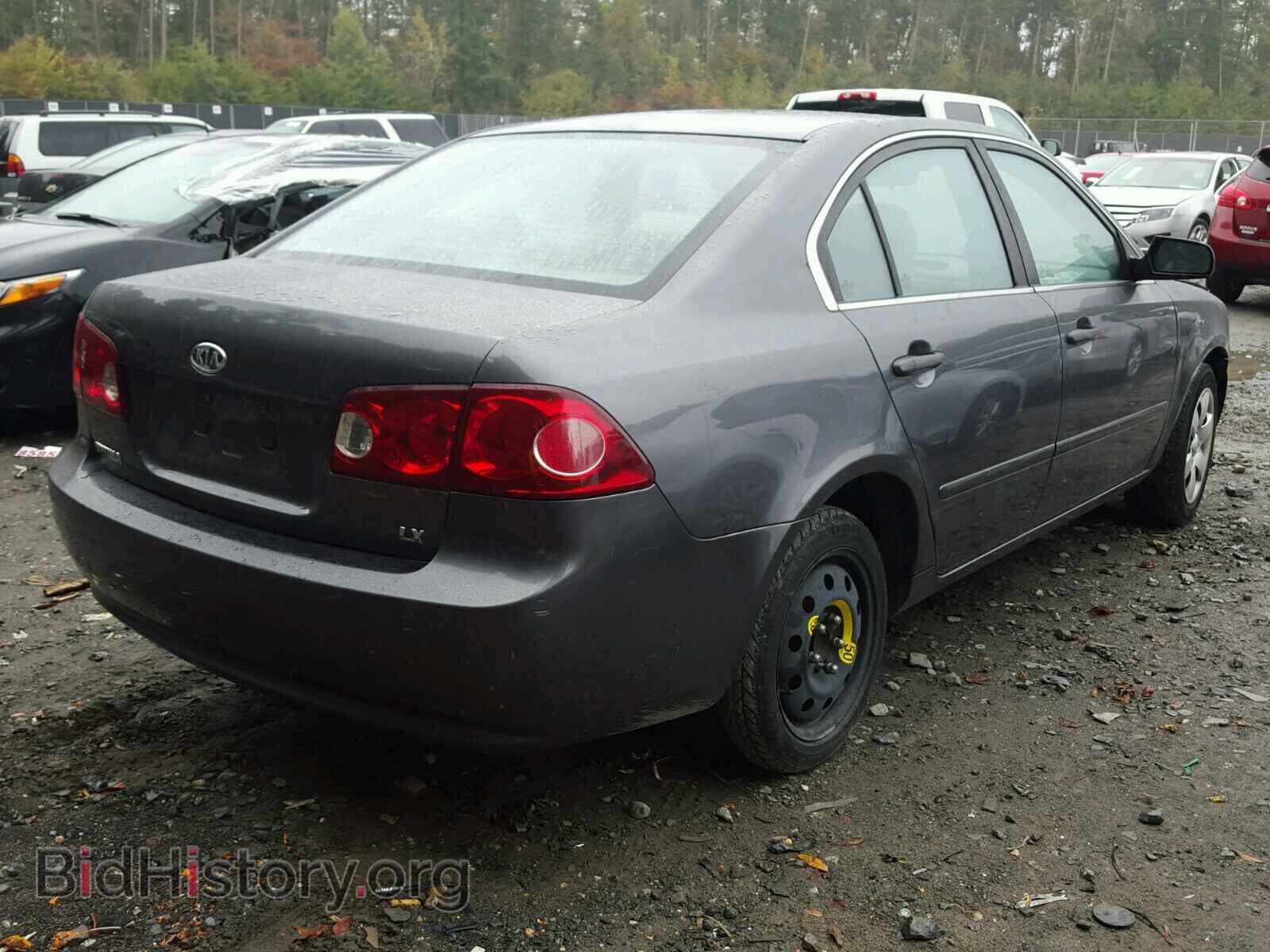2006 KIA OPTIMA - VIN: KNAGE123465060255 - Photo 4