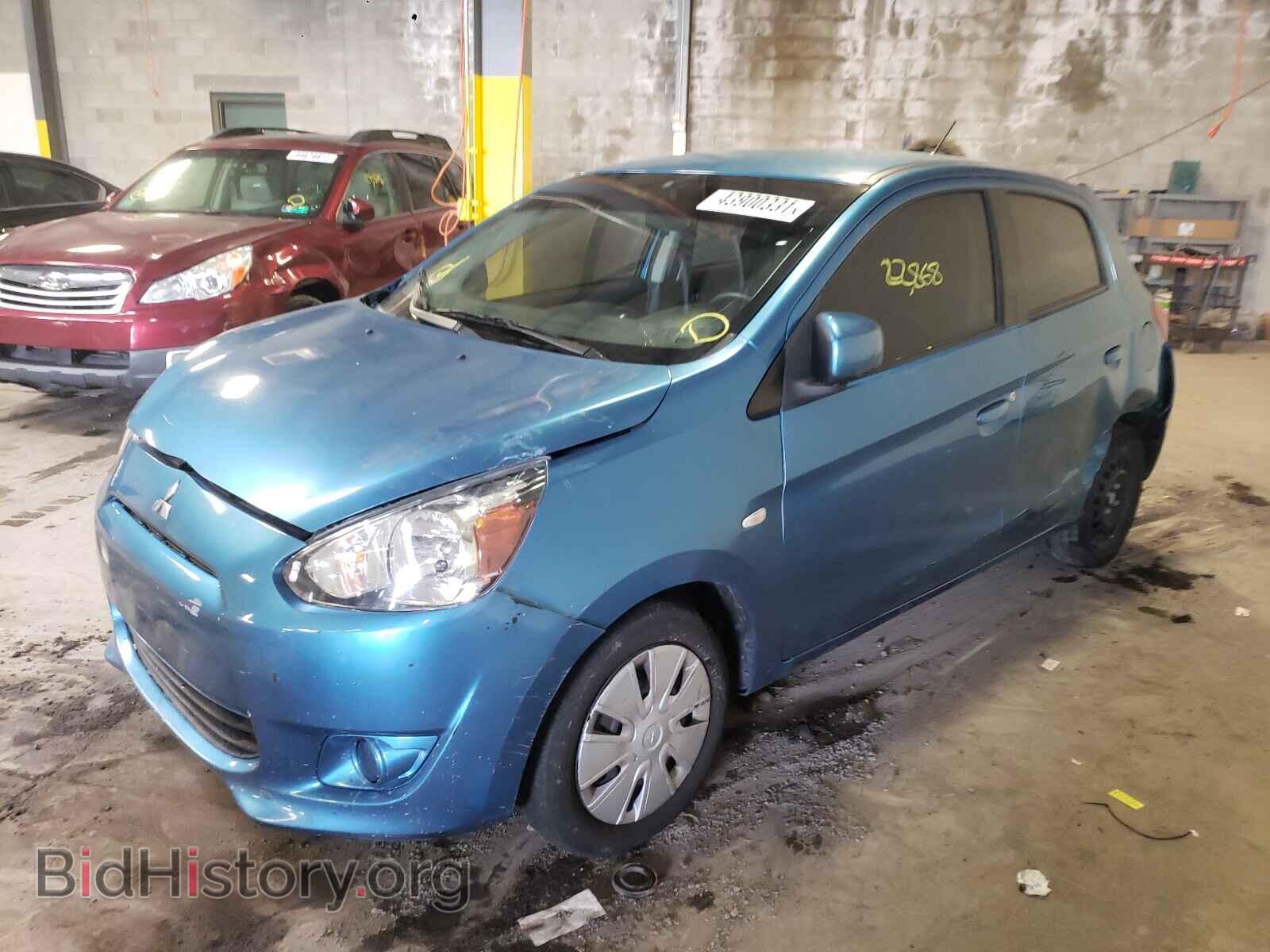 2015 MITSUBISHI MIRAGE - VIN: ML32A3HJ7FH053571 - Фото 2