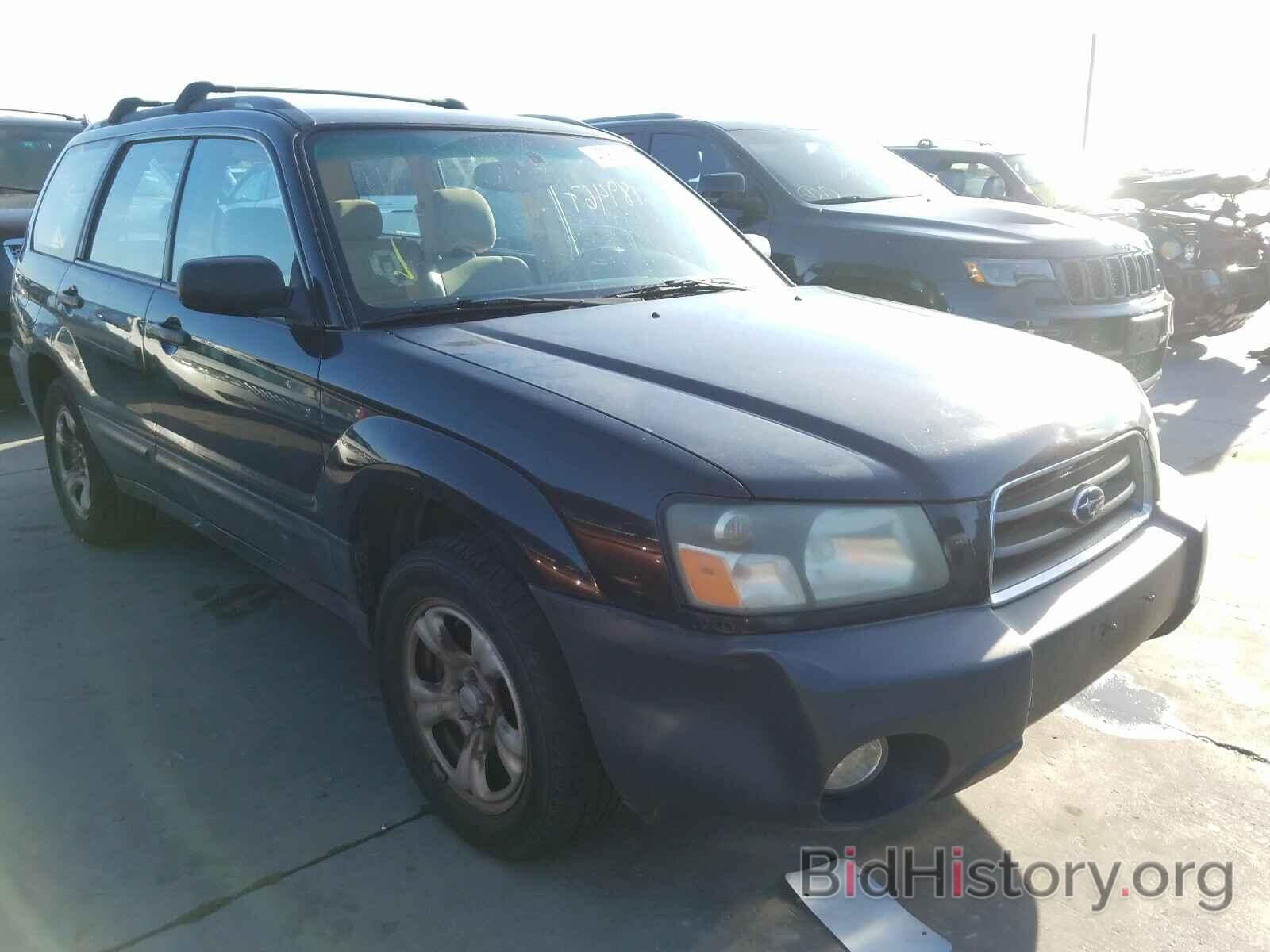 Photo JF1SG63665H729836 - SUBARU FORESTER 2005