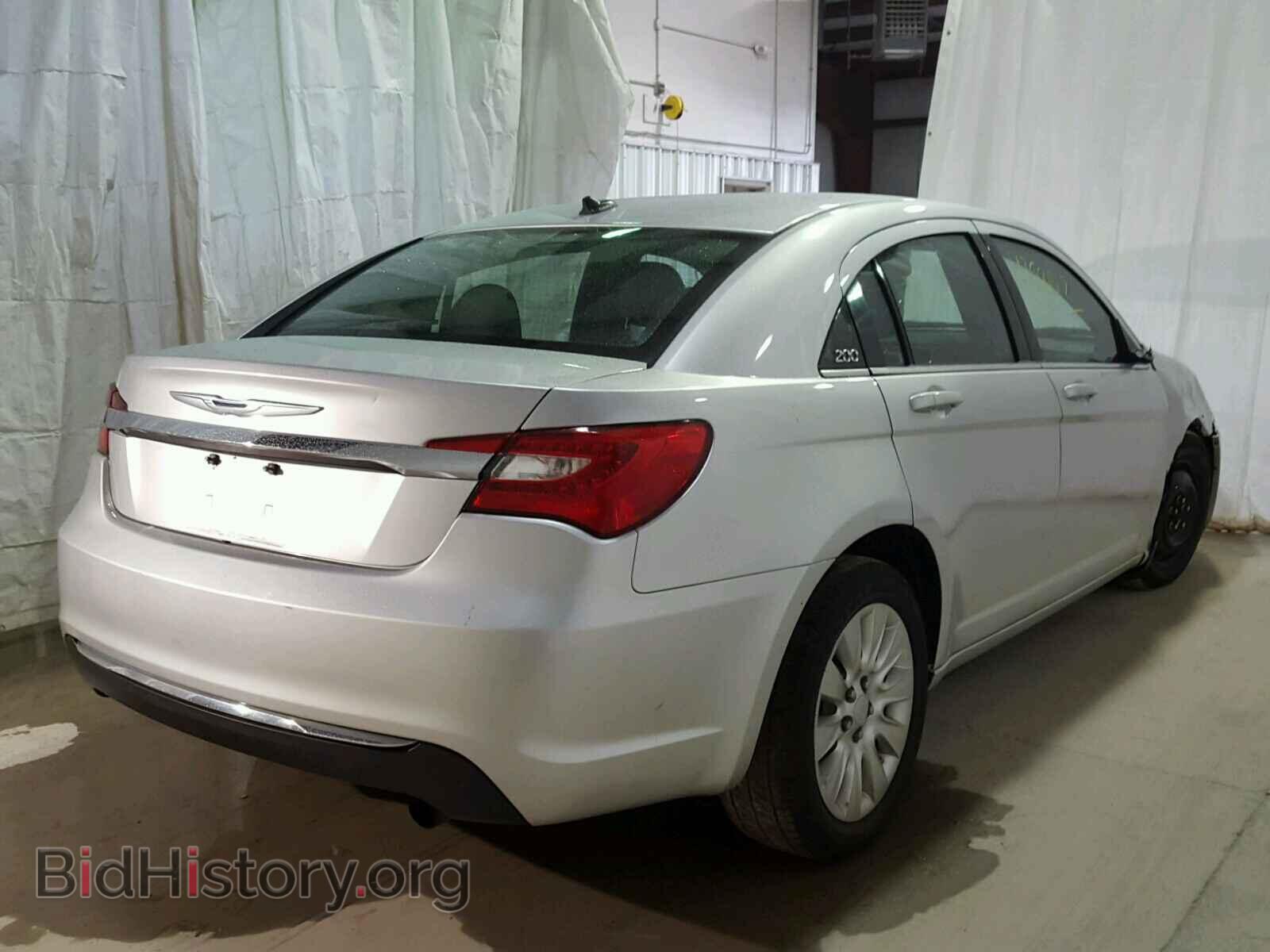 2012 CHRYSLER 200 - VIN: 1C3CCBAB3CN222754 - Фото 4