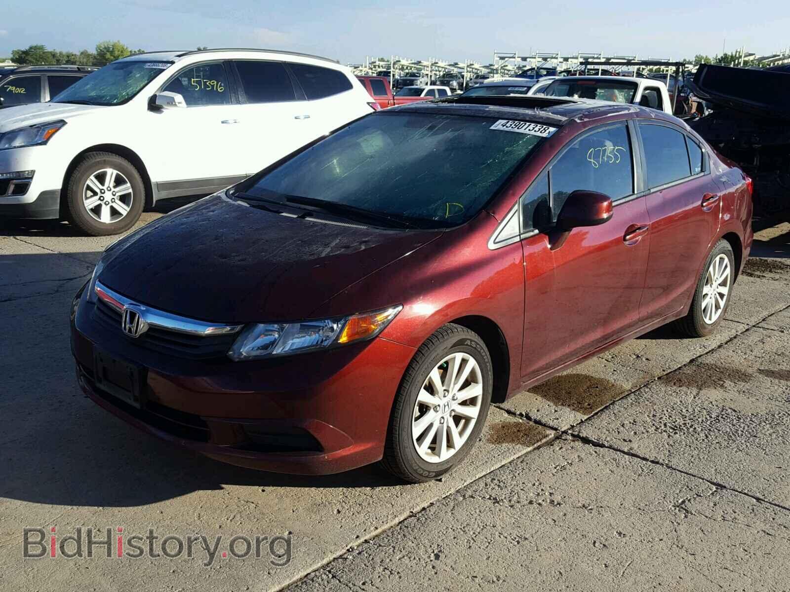 2012 HONDA CIVIC - VIN: 19XFB2F9XCE073247 - Фото 2