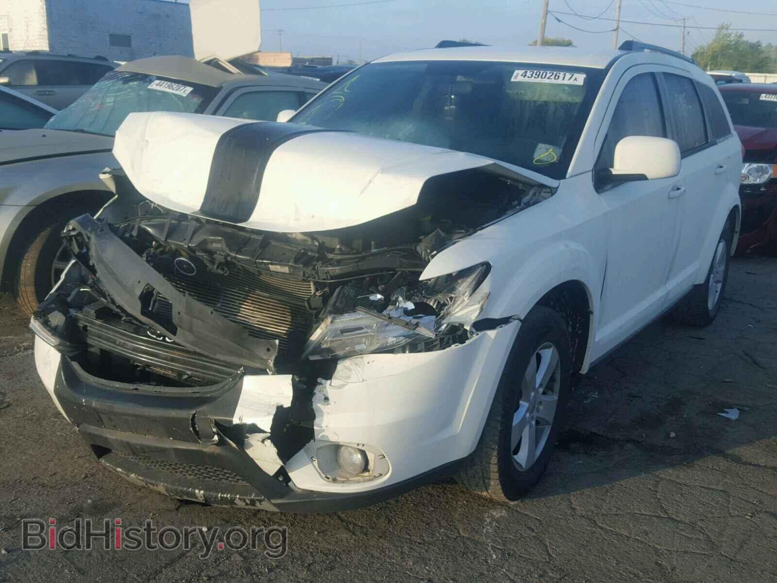 2012 DODGE JOURNEY - VIN: 3C4PDCBGXCT204973 - Фото 2