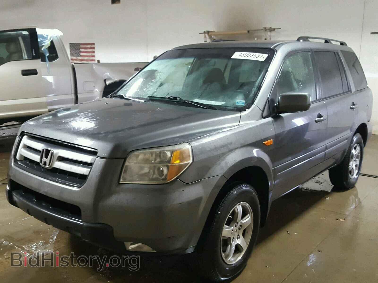 2007 HONDA PILOT - VIN: 2HKYF18437H509477 - Фото 2