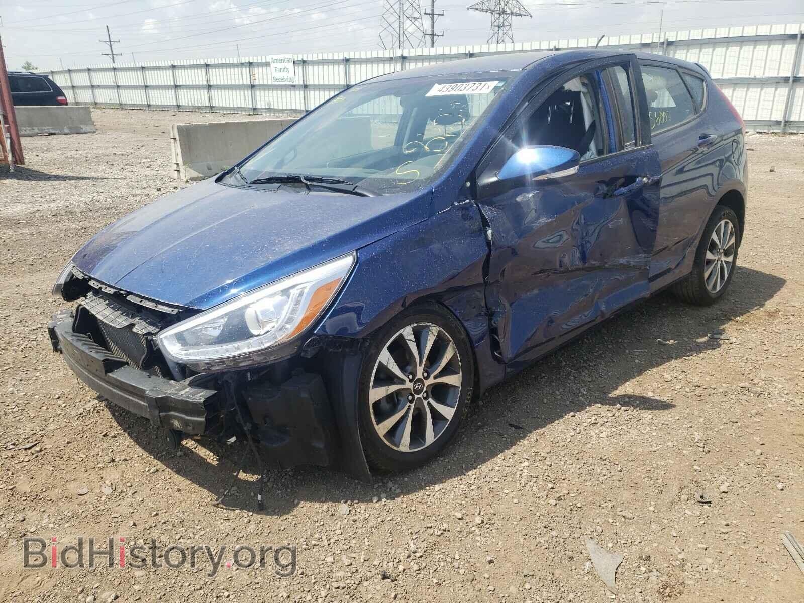 2015 HYUNDAI ACCENT - VIN: KMHCU5AE7FU233136 - Фото 2