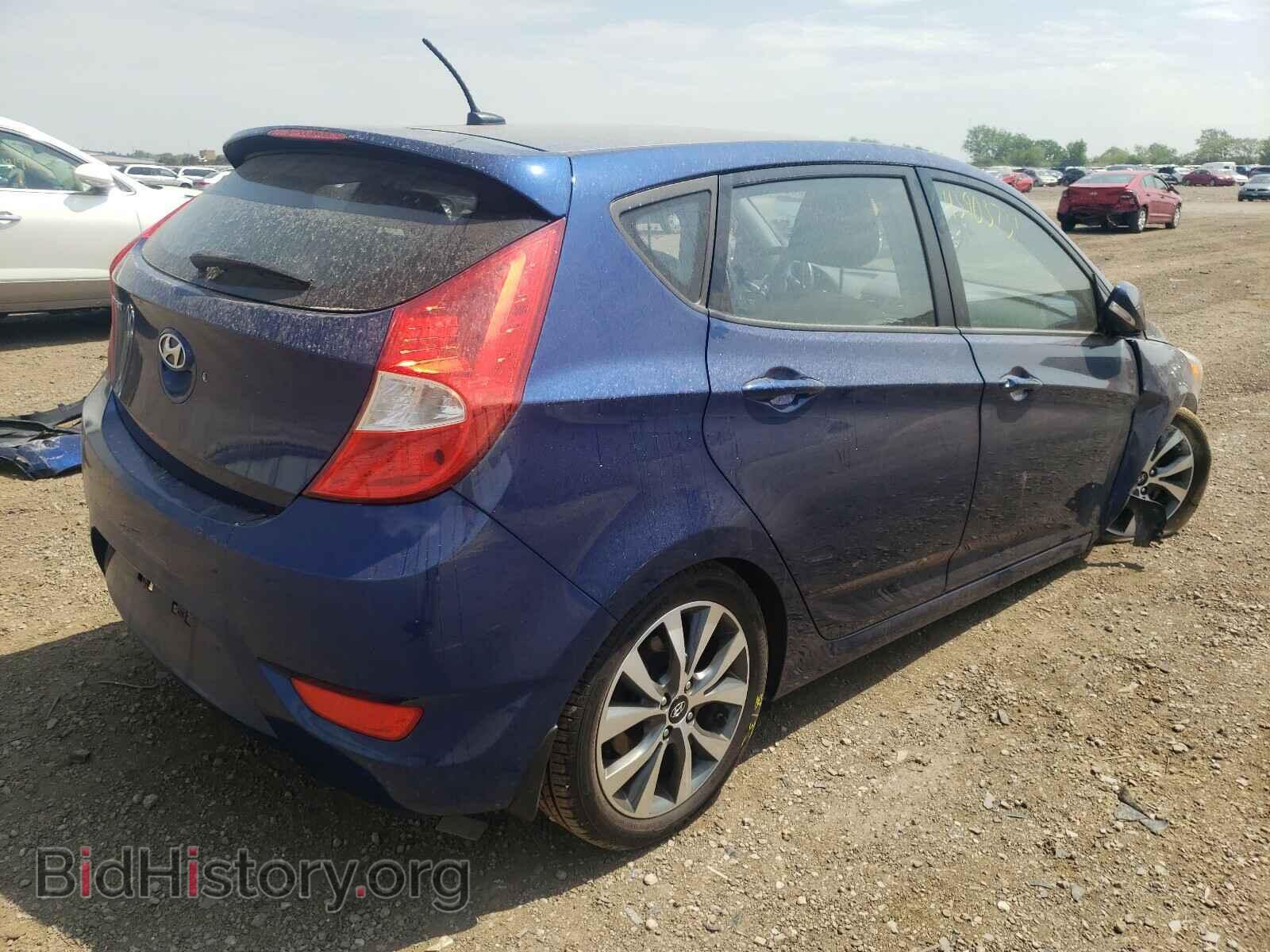 2015 HYUNDAI ACCENT - VIN: KMHCU5AE7FU233136 - Фото 4