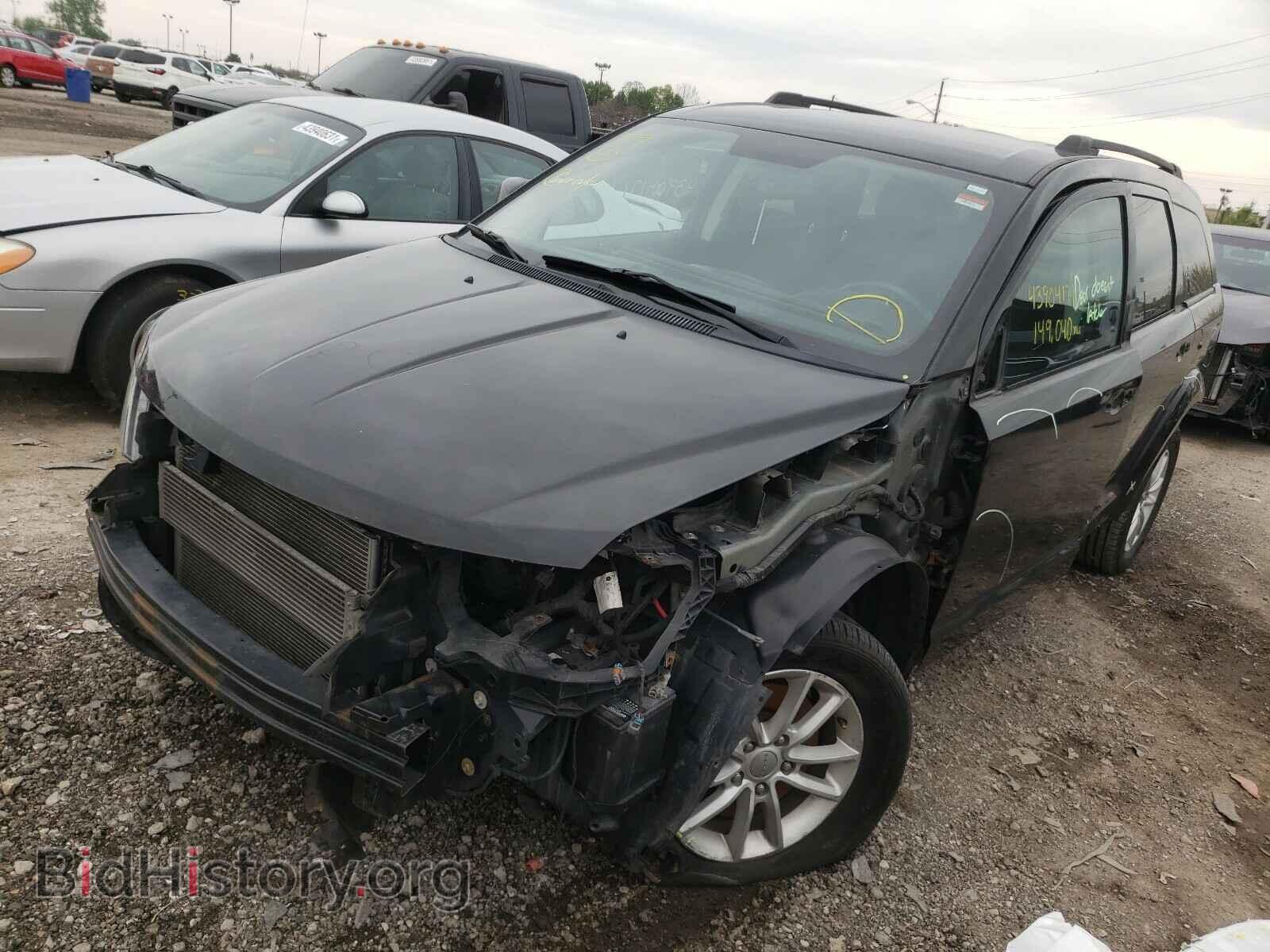 2013 DODGE JOURNEY - VIN: 3C4PDCBG4DT588668 - Фото 2