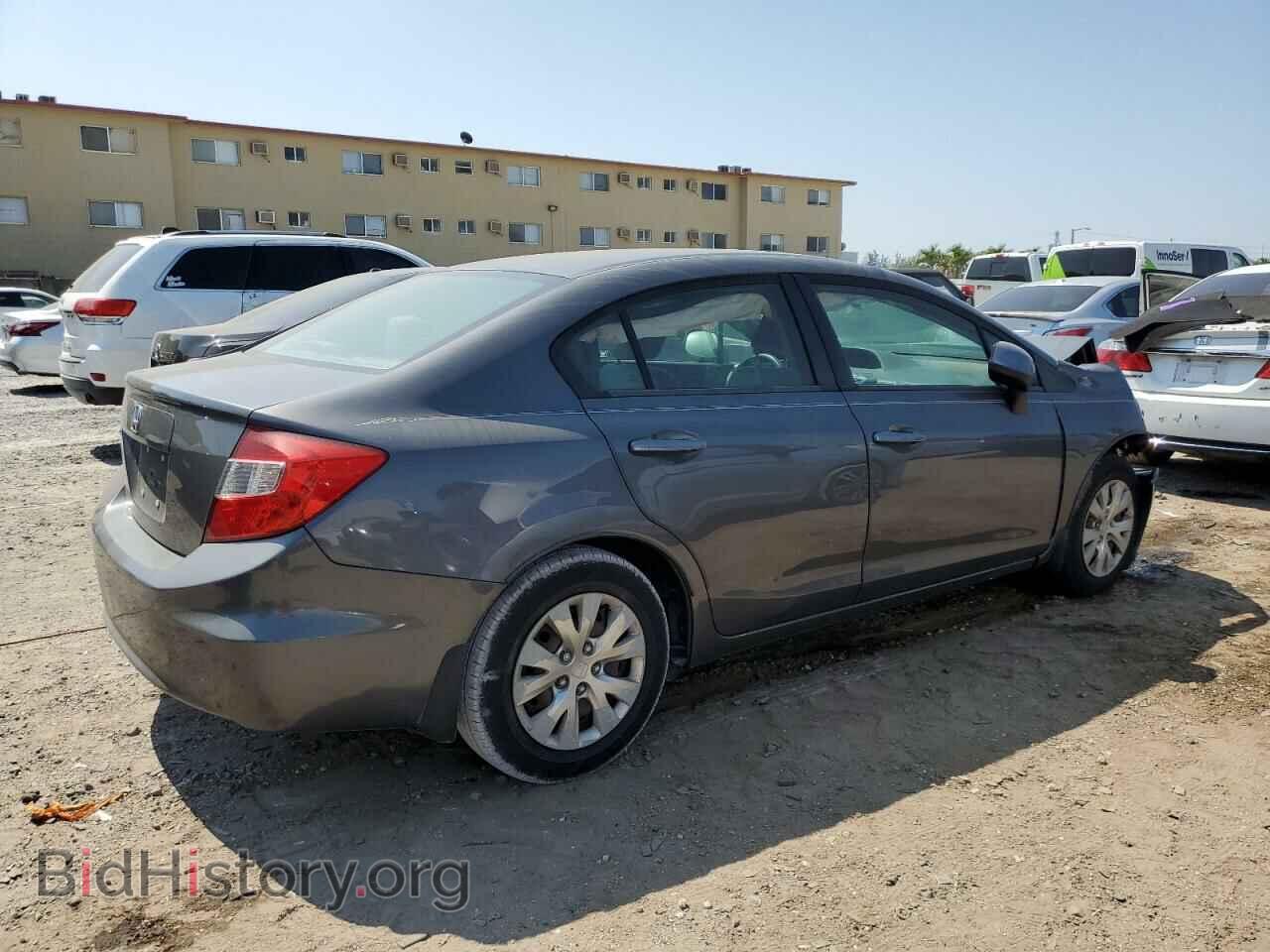 2012 HONDA CIVIC - VIN: 2HGFB2F59CH332975 - Фото 3