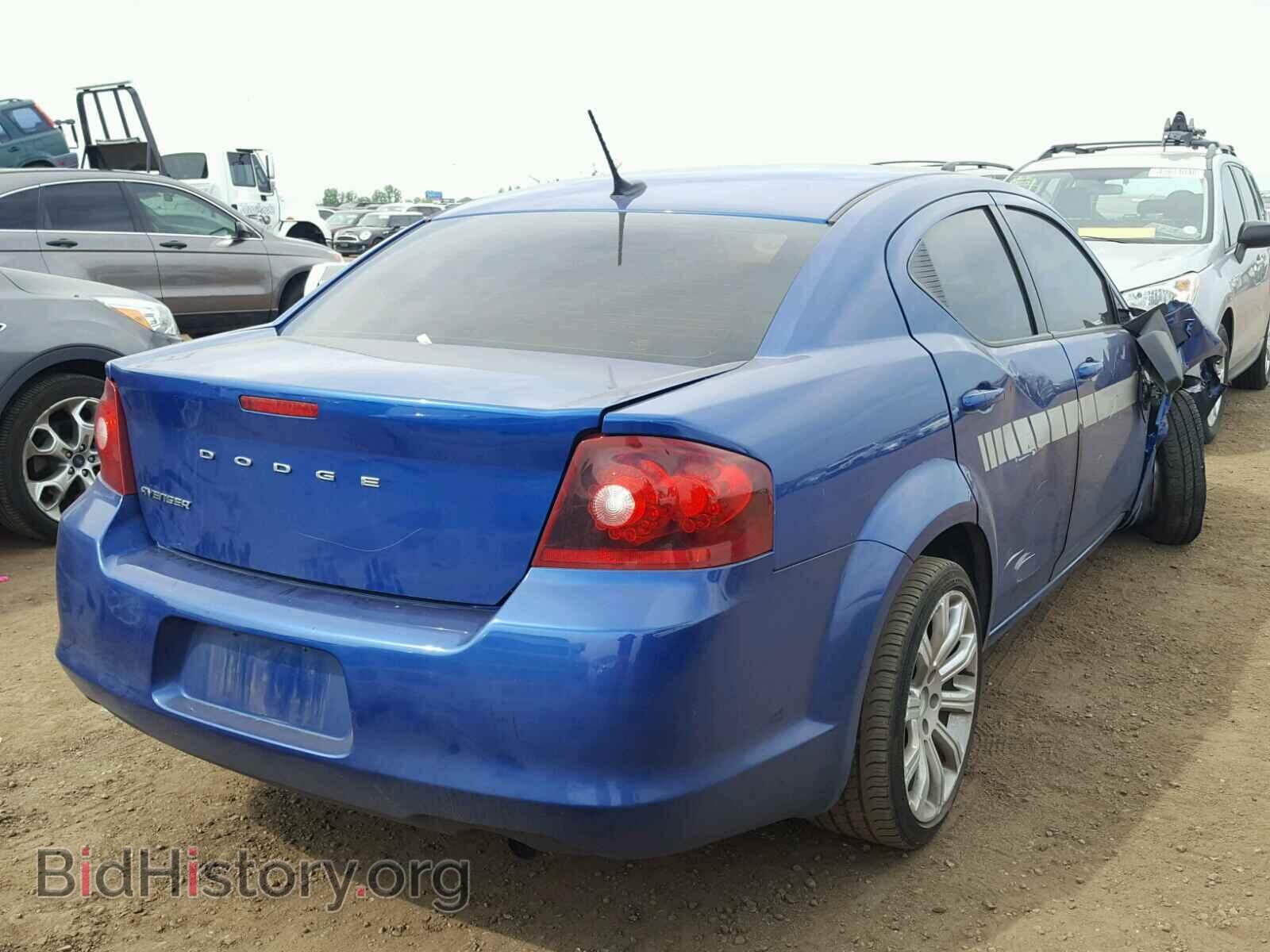 2014 DODGE AVENGER - VIN: 1C3CDZAB7EN177942 - Фото 4