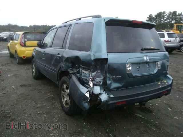2006 HONDA PILOT - VIN: 2HKYF18696H519494 - Фото 3