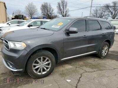 2017 Dodge DURANGO SXT, черный — VIN 1C4RDJAGXHC748729, Copart