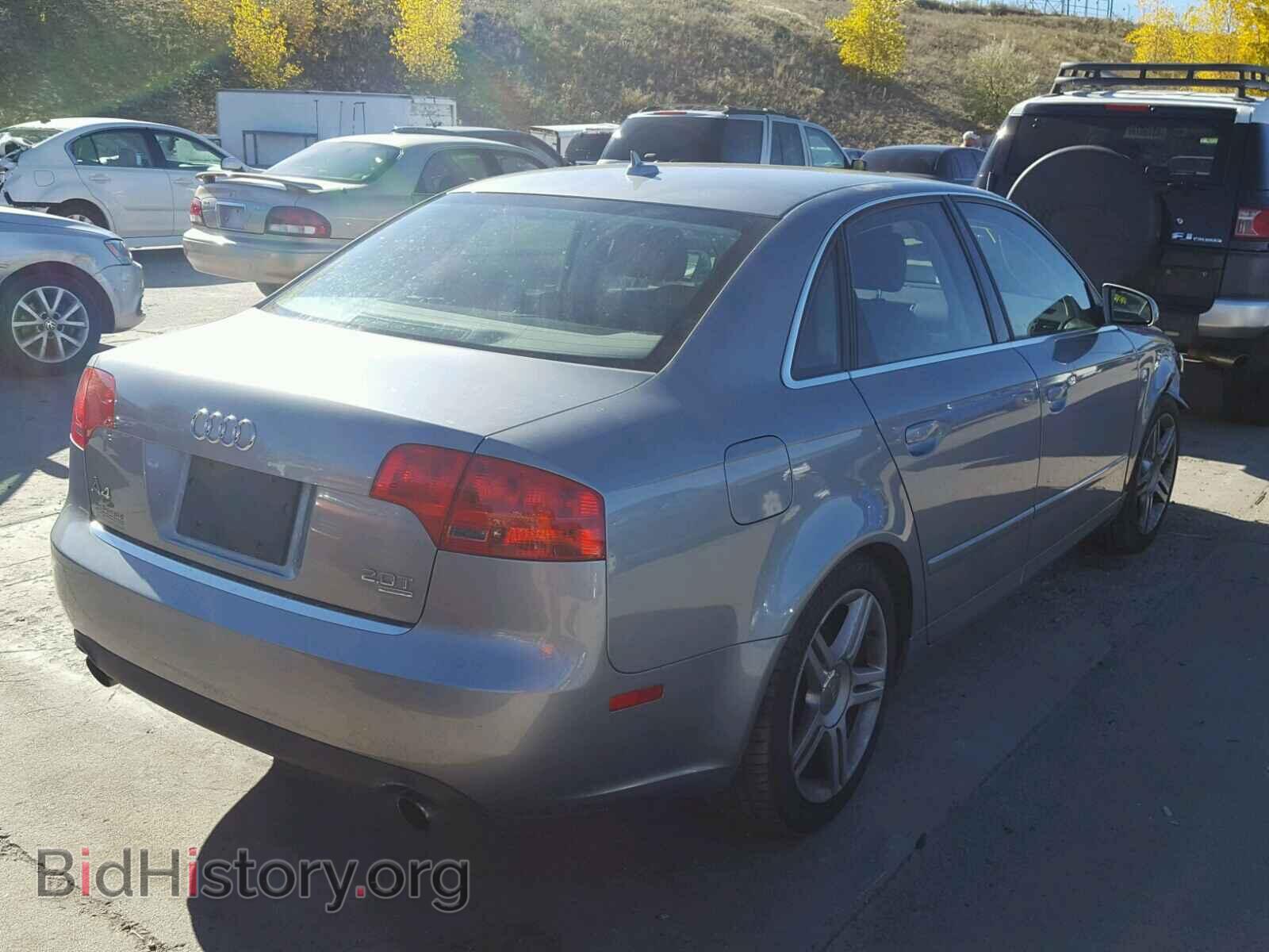 2007 AUDI A4 - VIN: WAUDF78E07A142018 - Фото 4