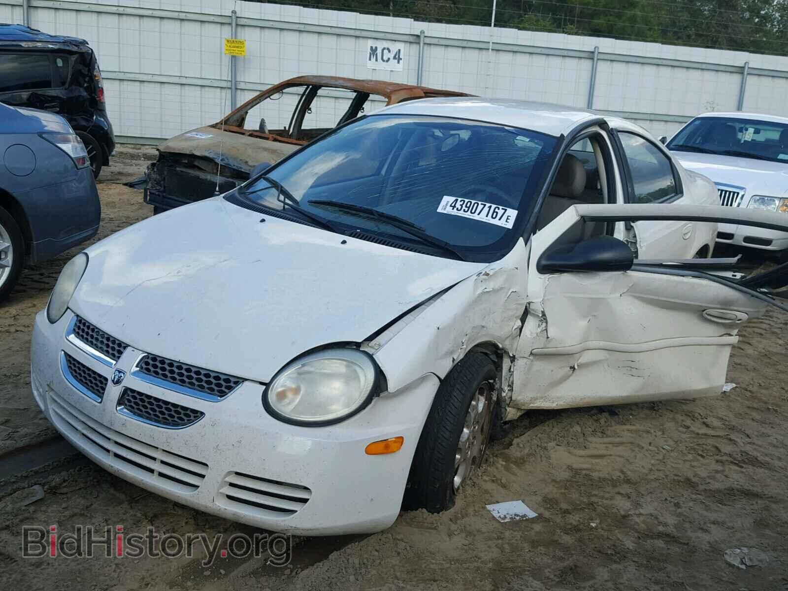 2005 DODGE NEON - VIN: 1B3ES56C85D284848 - Фото 2