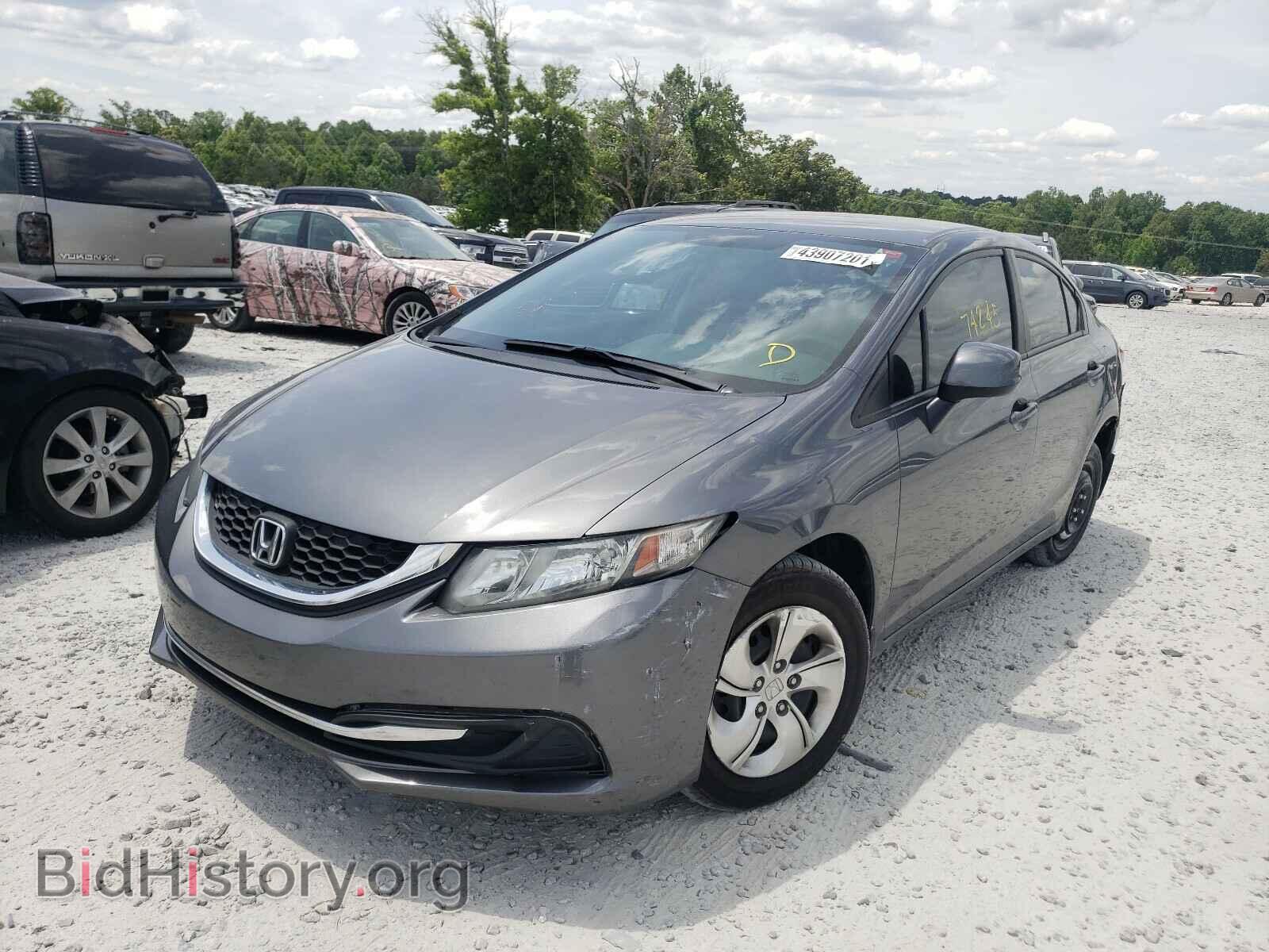 2013 HONDA CIVIC - VIN: 19XFB2F55DE058833 - Фото 2