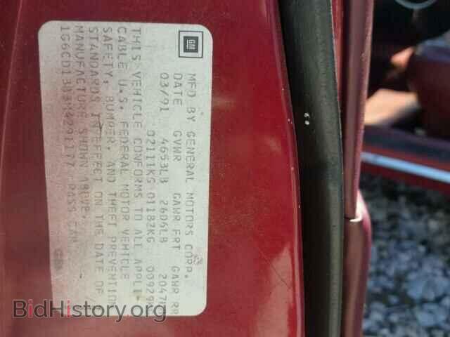 1991 CADILLAC DEVILLE - VIN: 1G6CD13B3M4291177 - Photo 10