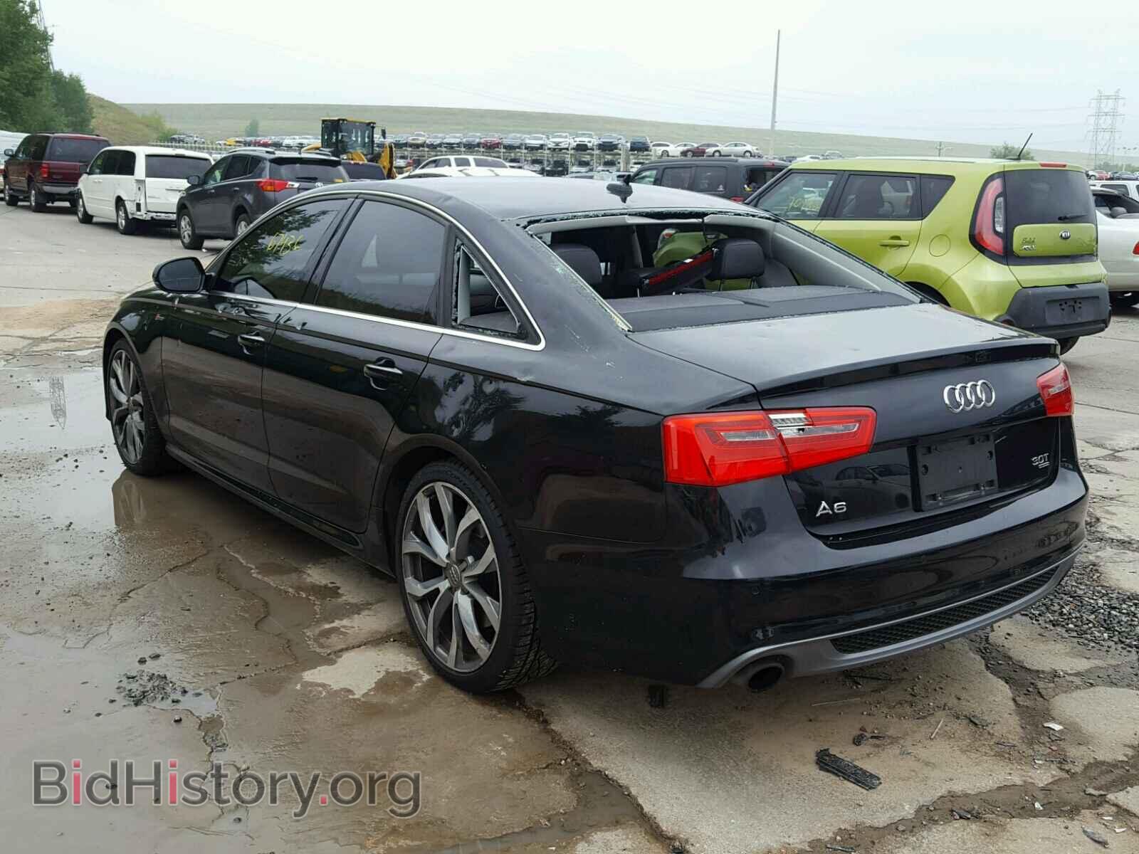 2013 AUDI A6 - VIN: WAUJGAFC0DN119051 - Фото 3