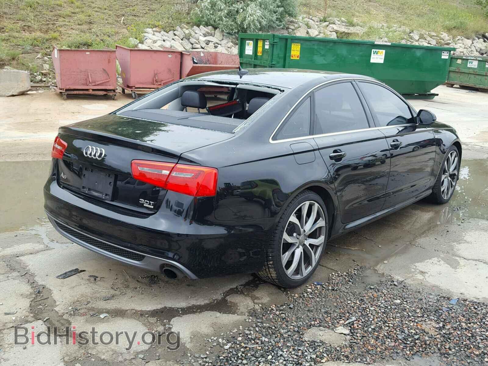 2013 AUDI A6 - VIN: WAUJGAFC0DN119051 - Фото 4