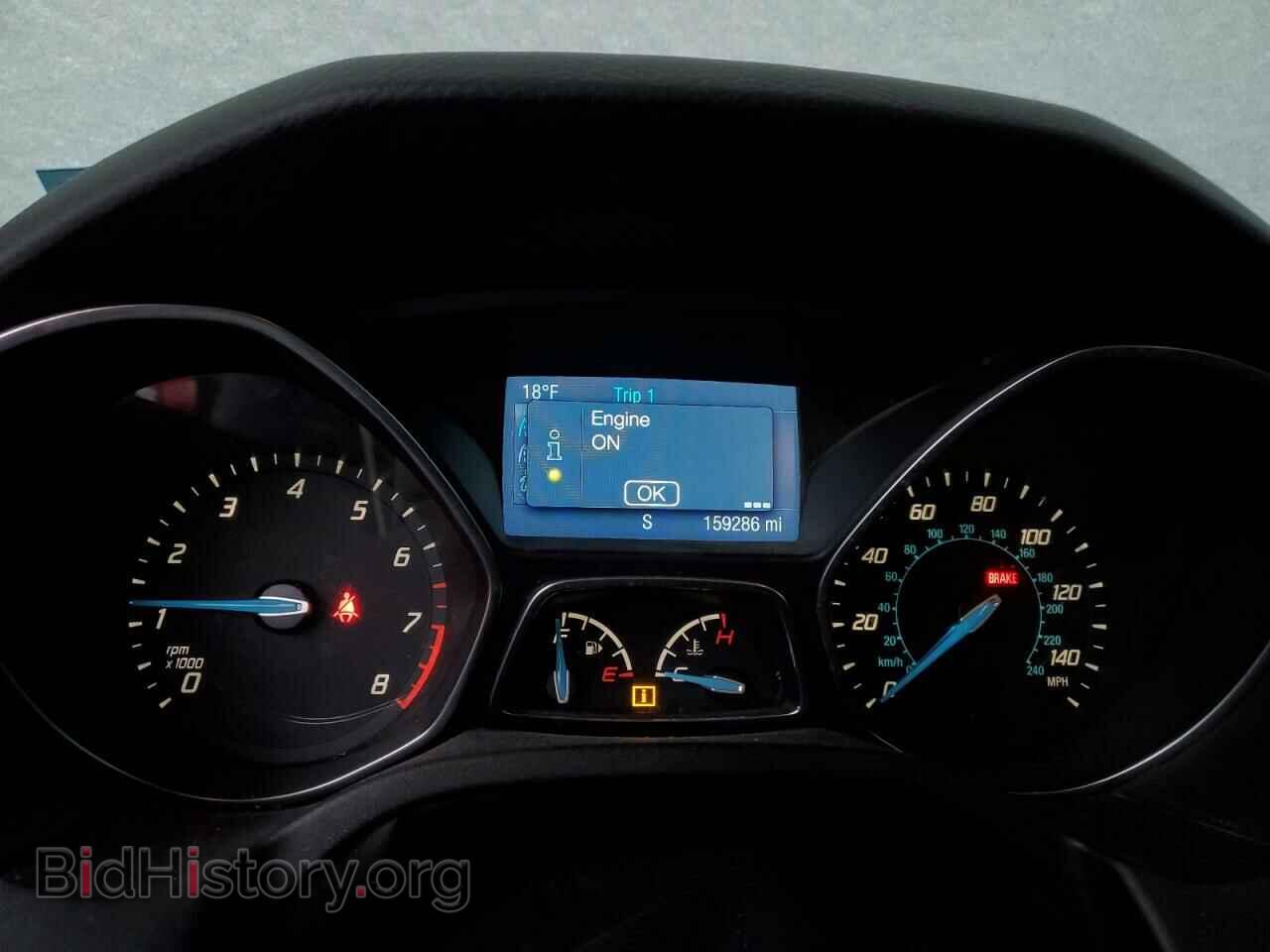 2014 FORD FOCUS - VIN: 1FADP3K27EL386392 - Фото 9
