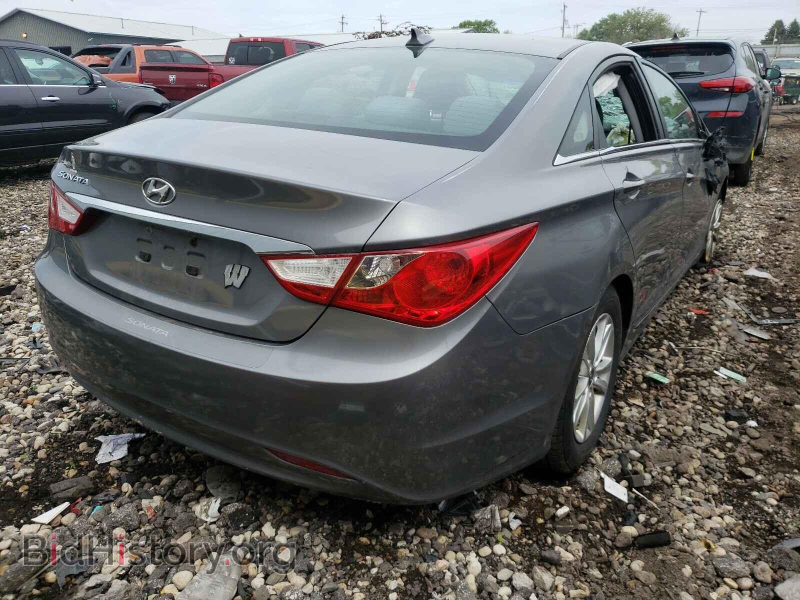 2013 HYUNDAI SONATA - VIN: 5NPEB4AC0DH758896 - Фото 4