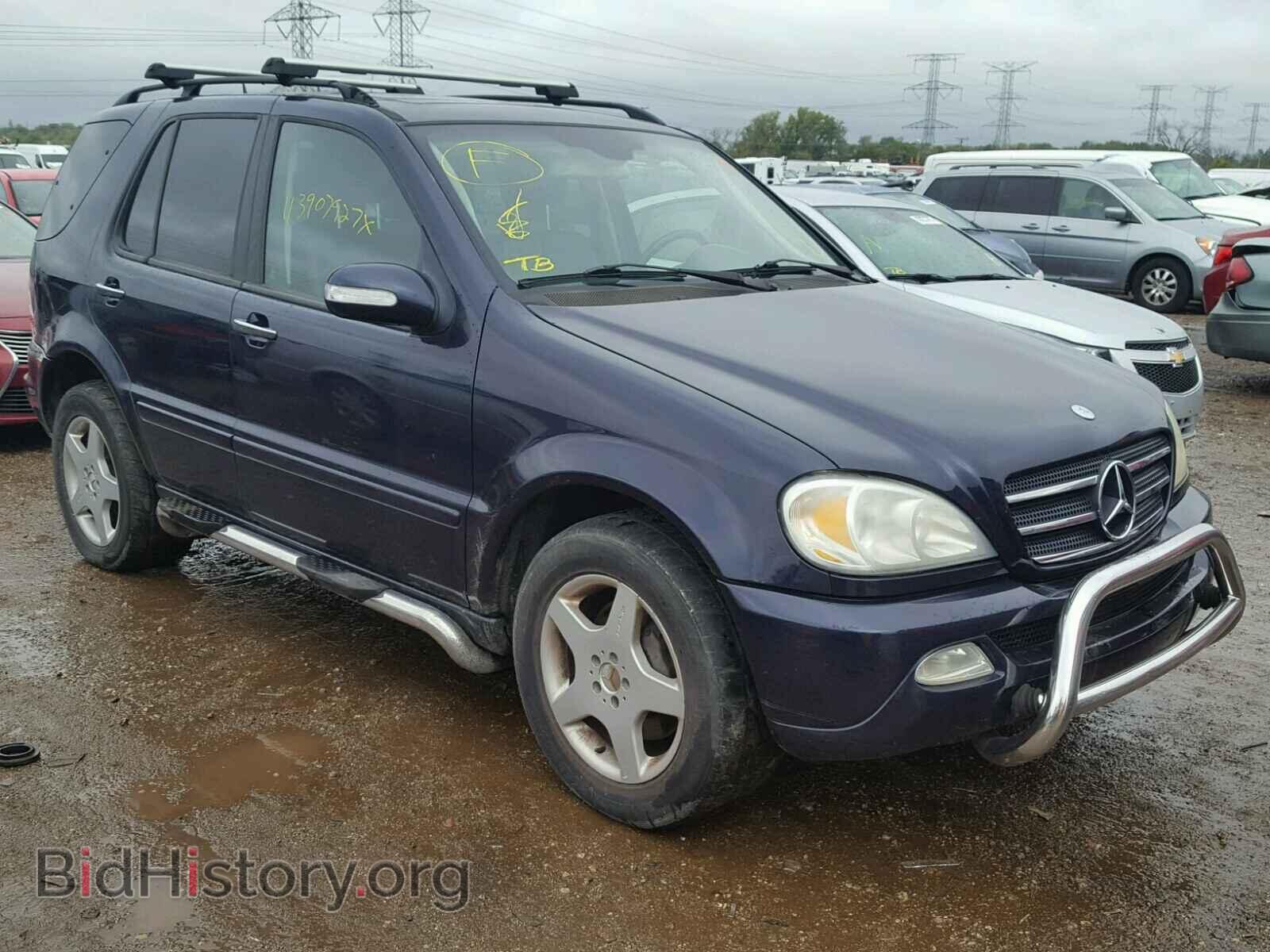 Photo 4JGAB75E72A302745 - MERCEDES-BENZ ML 500 2002