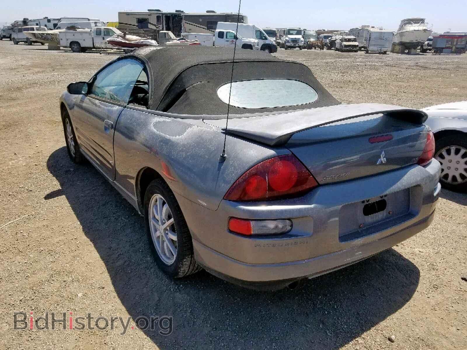 2002 MITSUBISHI ECLIPSE - VIN: 4A3AE45G02E086366 - Photo 3