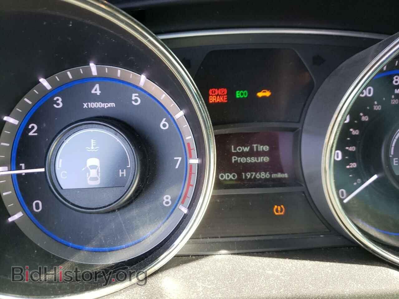 2012 HYUNDAI SONATA - VIN: 5NPEC4AC9CH500498 - Фото 9