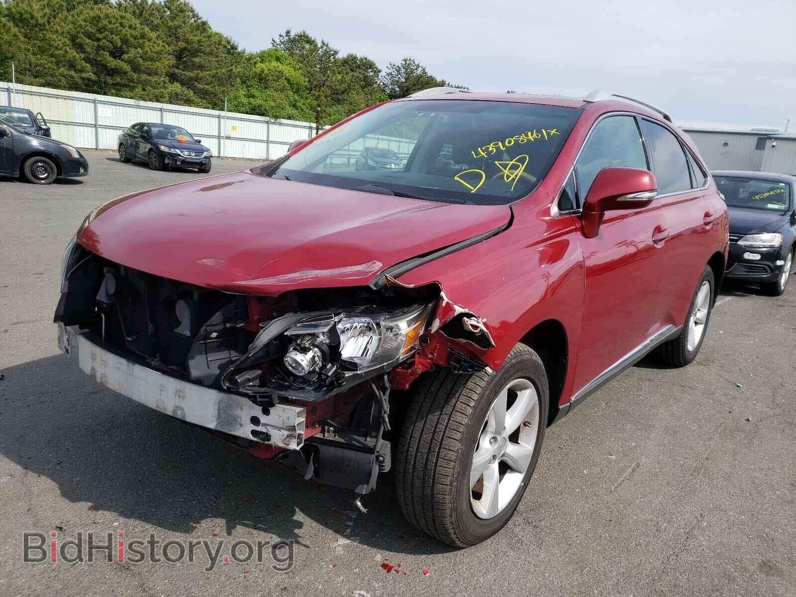 2010 LEXUS RX350 - VIN: 2T2BK1BA8AC060576 - Фото 2
