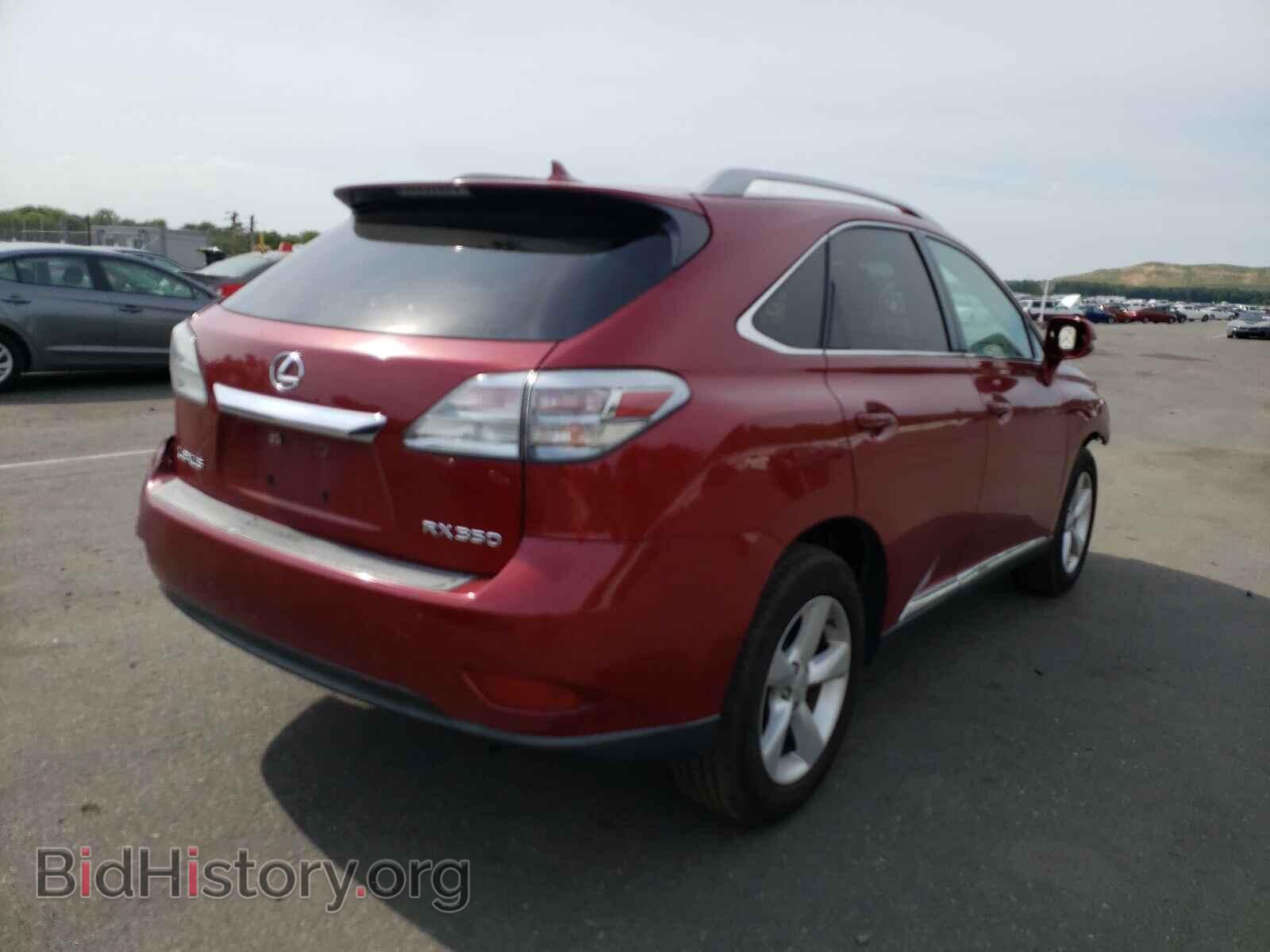 2010 LEXUS RX350 - VIN: 2T2BK1BA8AC060576 - Фото 4