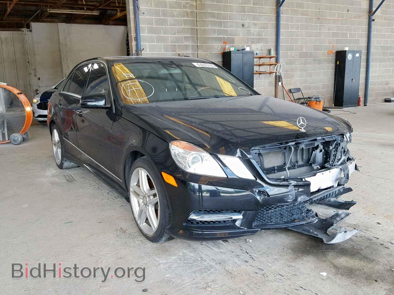 Photo WDDHF5KB7DA723315 - MERCEDES-BENZ E CLASS 2013