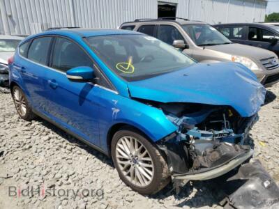 2012 Ford FOCUS Focus SEL, синий — VIN 1FAHP3M2XCL412897, Copart