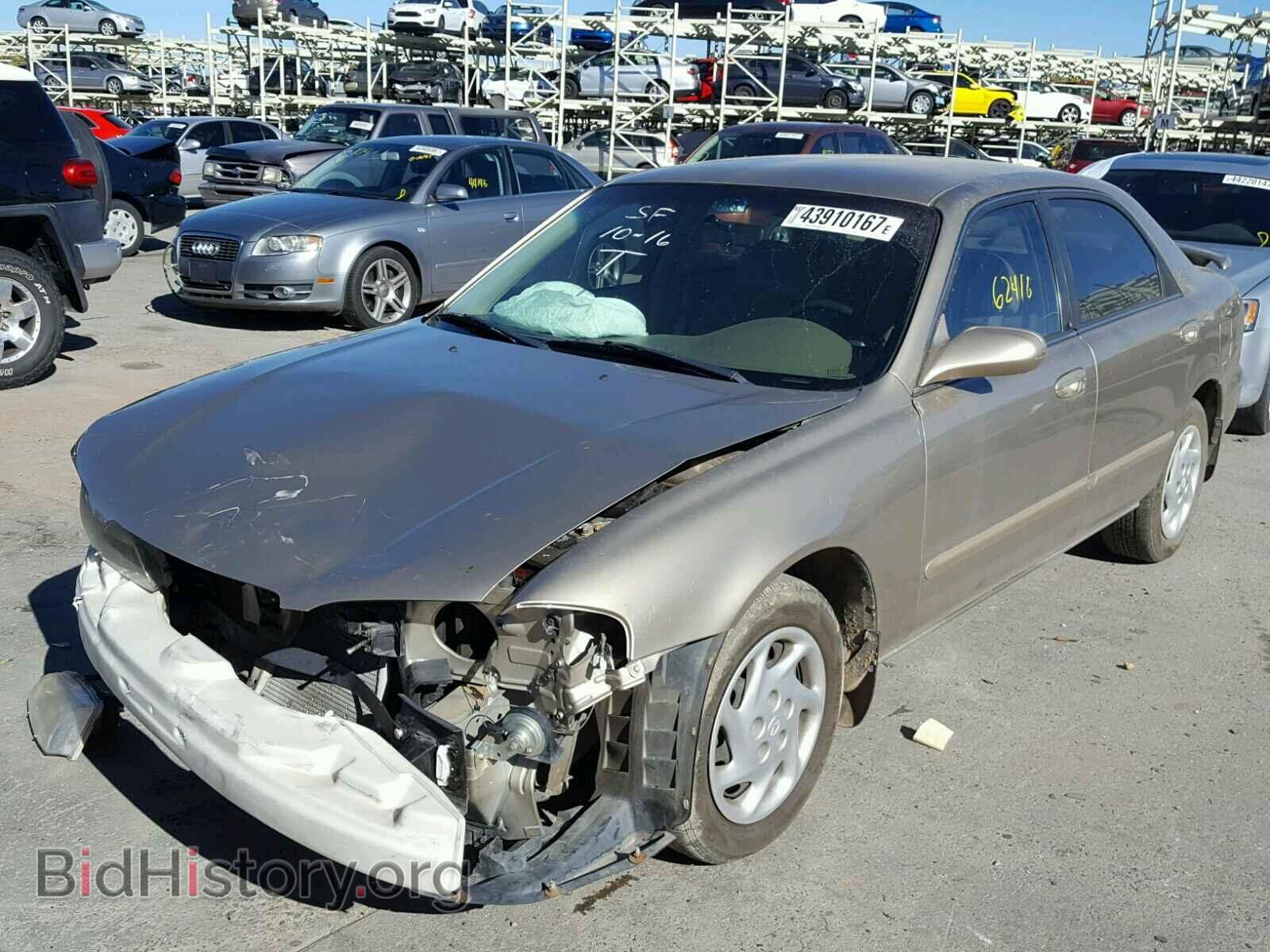 1999 MAZDA 626 - VIN: 1YVGF22D1X5847111 - Фото 2