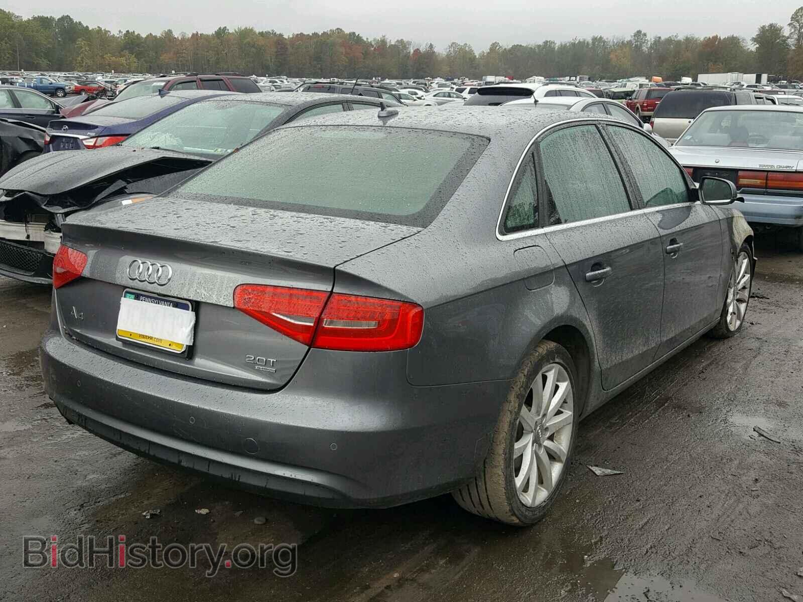 2013 AUDI A4 - VIN: WAUFFAFL2DN015525 - Фото 4