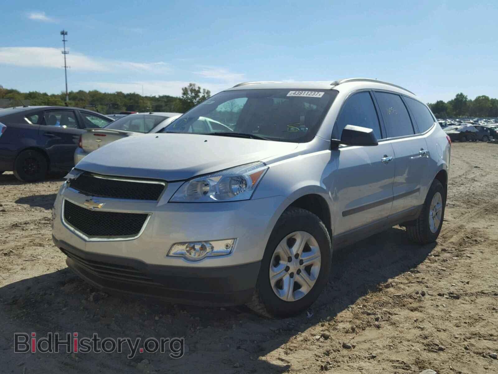 2012 CHEVROLET TRAVERSE - VIN: 1GNKRFED4CJ314625 - Фото 2