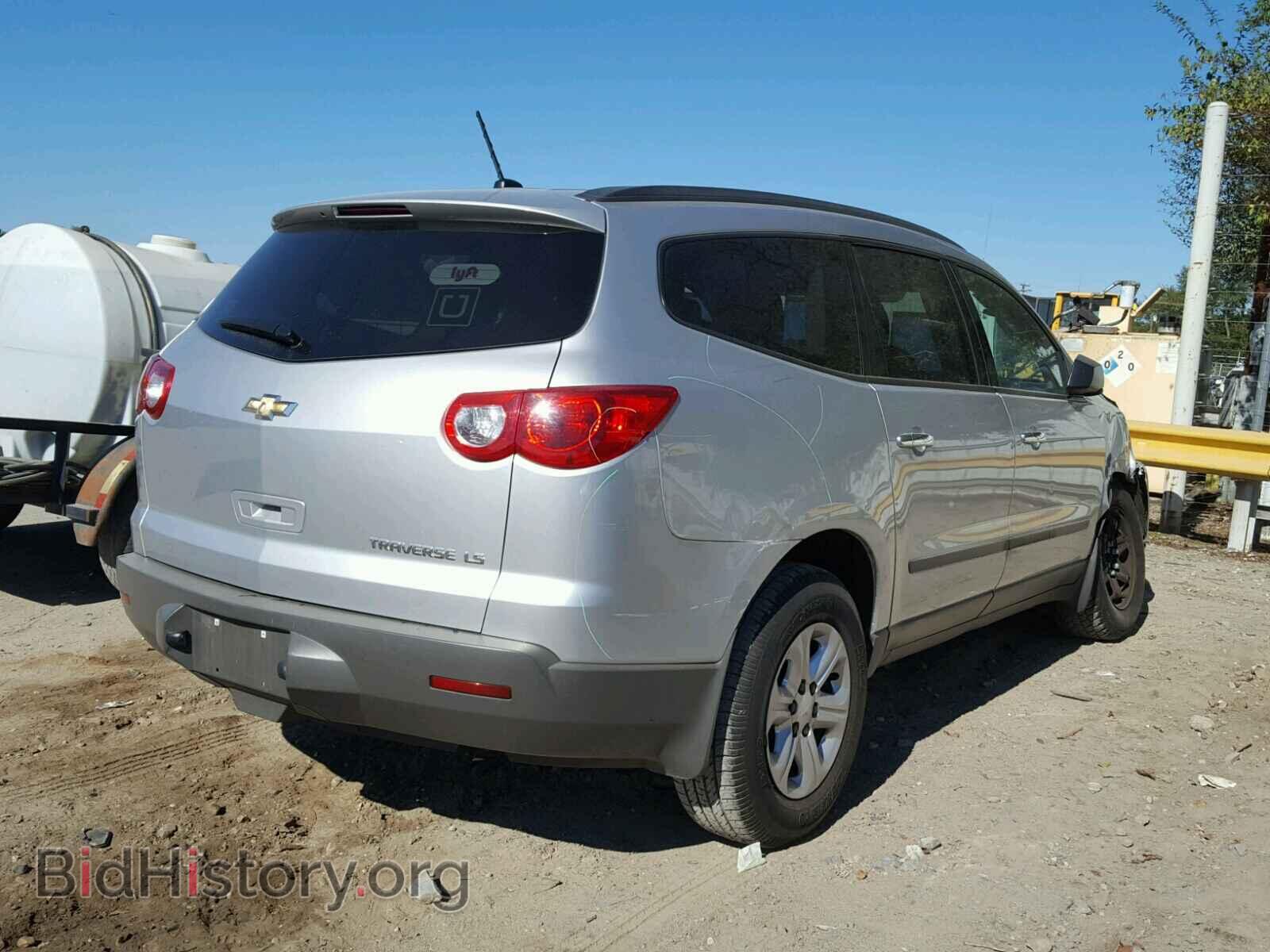 2012 CHEVROLET TRAVERSE - VIN: 1GNKRFED4CJ314625 - Фото 4