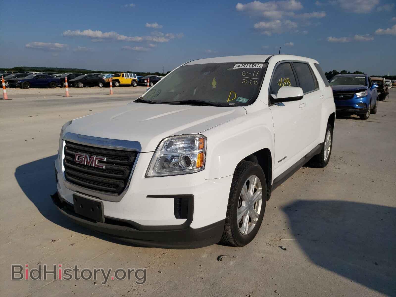 2017 GMC TERRAIN - VIN: 2GKALMEK9H6239986 - Фото 2