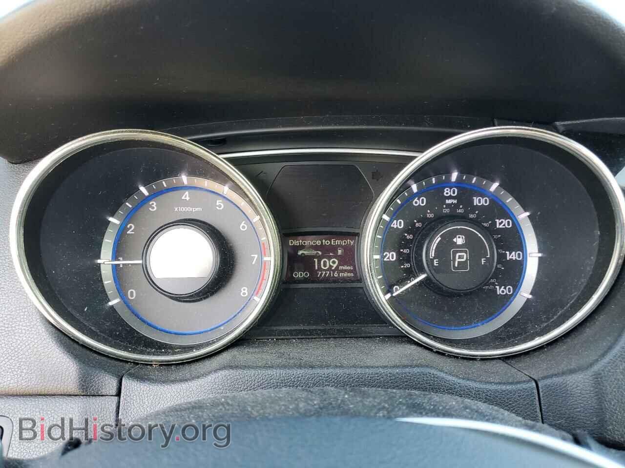 2012 HYUNDAI SONATA - VIN: 5NPEC4AB3CH350041 - Фото 9