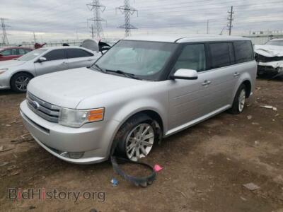 2010 Ford FLEX Flex SEL, серебристый — VIN 2FMHK6CC8ABD01620, Copart