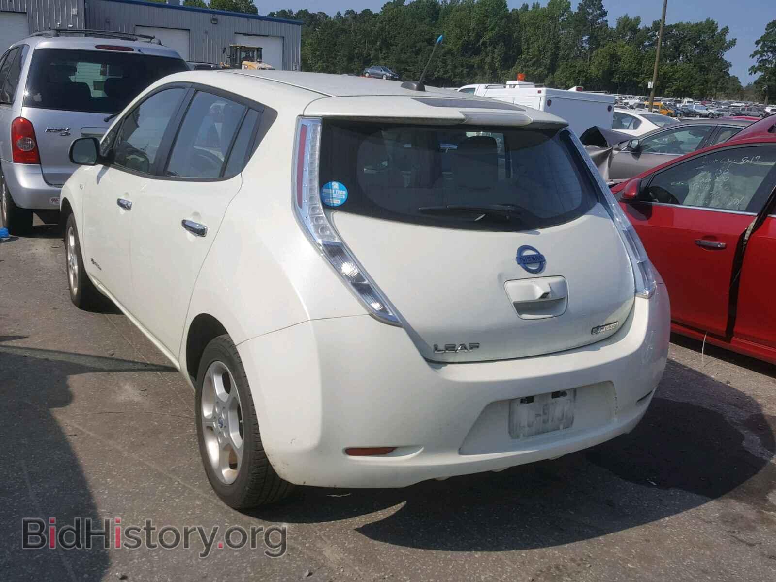 2012 NISSAN LEAF - VIN: JN1AZ0CP6CT025512 - Фото 3