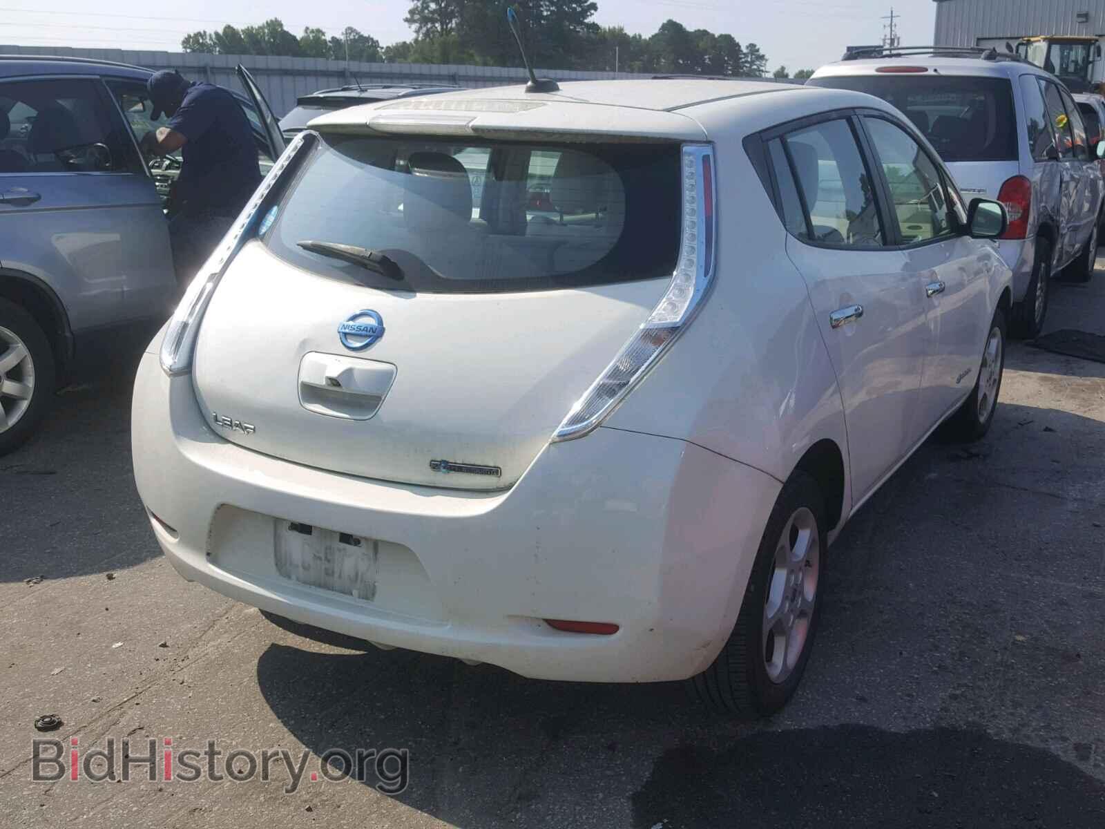 2012 NISSAN LEAF - VIN: JN1AZ0CP6CT025512 - Фото 4