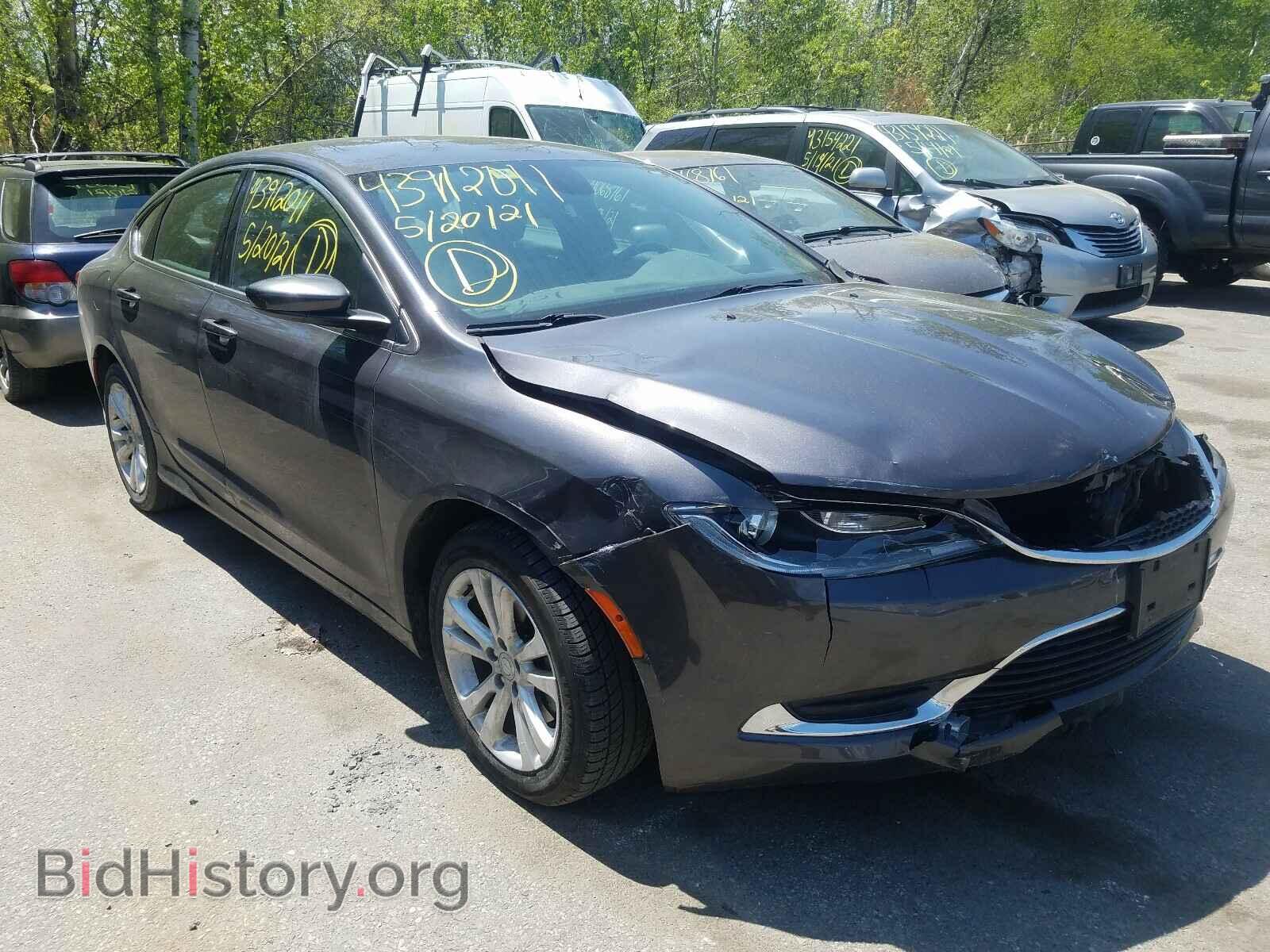 Фотография 1C3CCCAB5GN101333 - CHRYSLER 200 2016