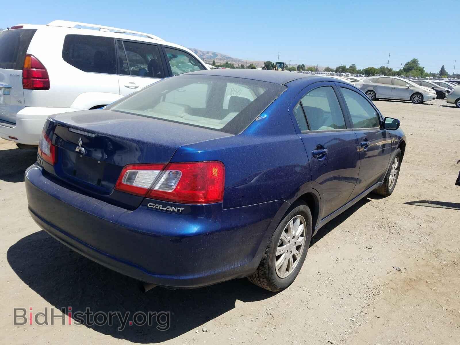 2009 MITSUBISHI GALANT - VIN: 4A3AB36F69E038437 - Фото 4