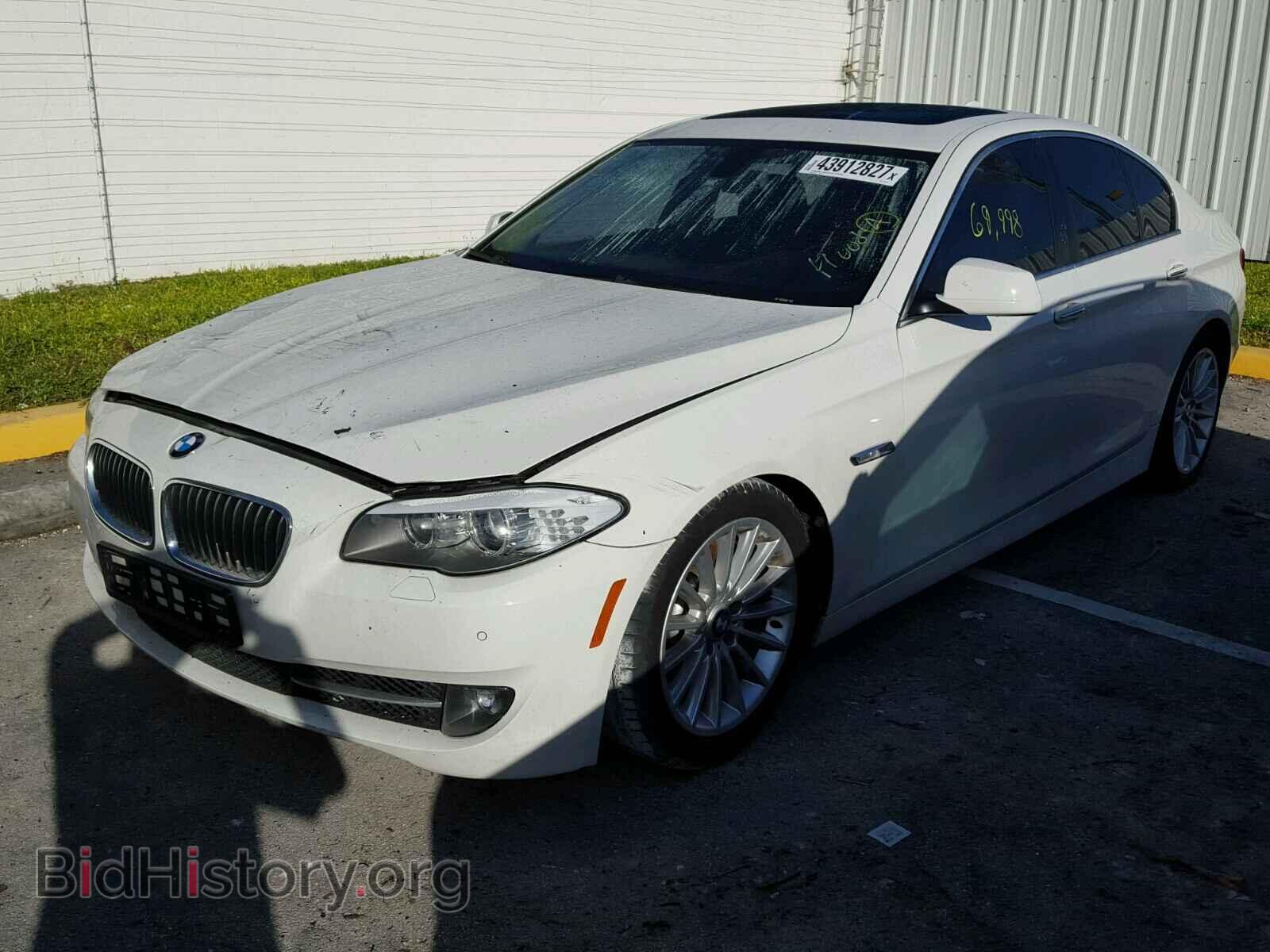 2013 BMW 5 SERIES - VIN: WBAFU7C51DDU74811 - Фото 2