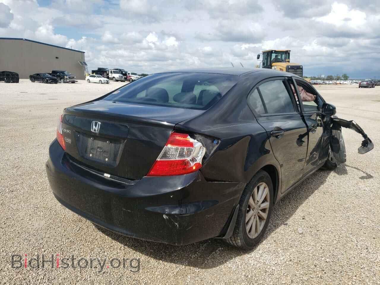 2012 HONDA CIVIC - VIN: 19XFB2F84CE079553 - Фото 4