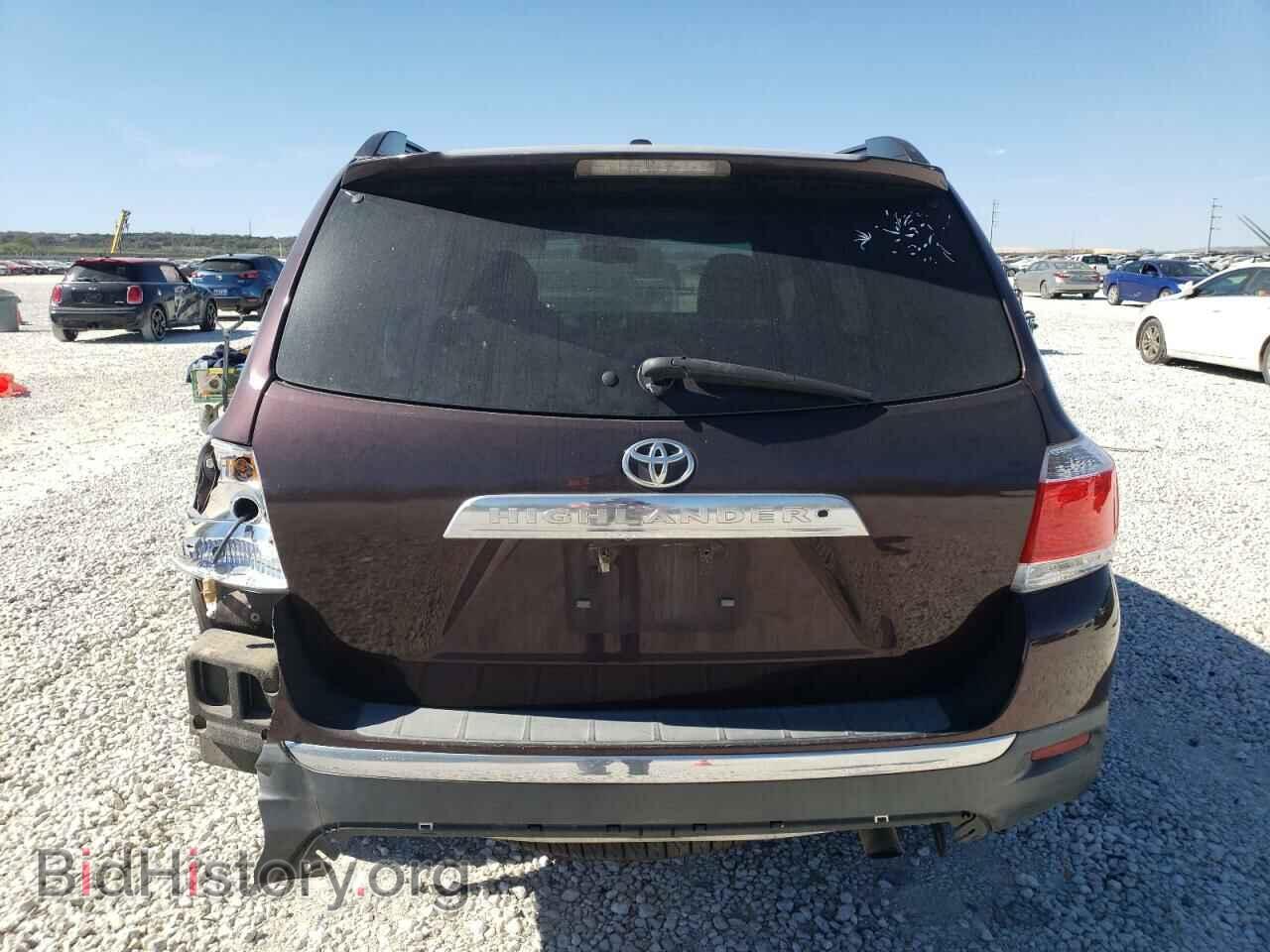 2012 TOYOTA HIGHLANDER - VIN: 5TDZK3EH7CS062689 - Фото 6