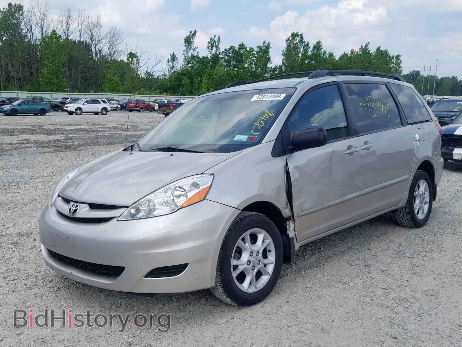 2006 TOYOTA SIENNA LE - VIN: 5TDBA23C76S069216 - Фото 2