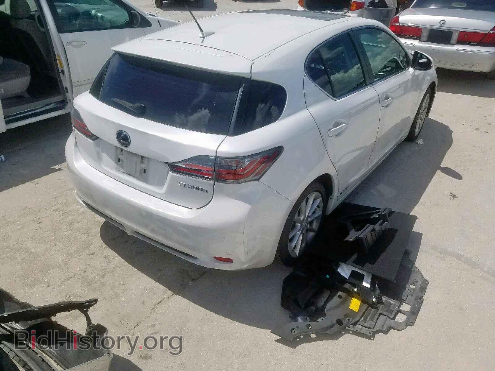 2013 LEXUS CT 200 - VIN: JTHKD5BH8D2156082 - Фото 4