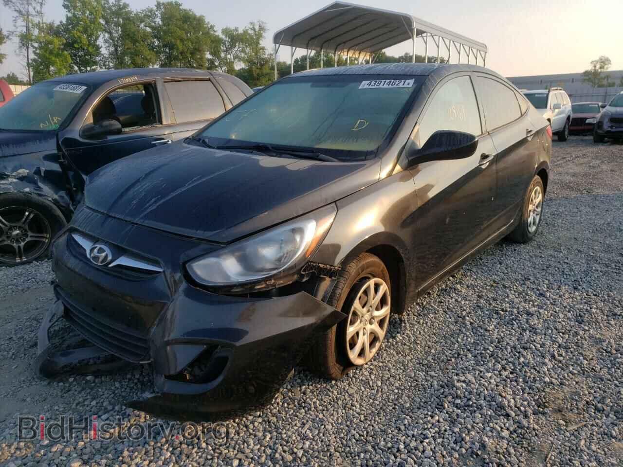 2013 HYUNDAI ACCENT - VIN: KMHCT4AE0DU303571 - Фото 2